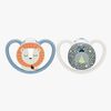 NUK Perfect Match Air Night Napp 2-Pack Stl 1, Lion