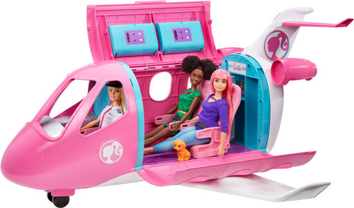 Barbie Dreamhouse Adventures Dreamplane Docka Och Lekset