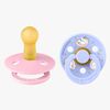 BIBS x Moomin Colour Dreaming Napp 2-Pack Latex Stl 2, Baby Pink