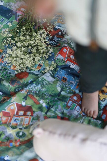 Lotta på bråkmakargatan Bäddset Spjälsäng 100x130