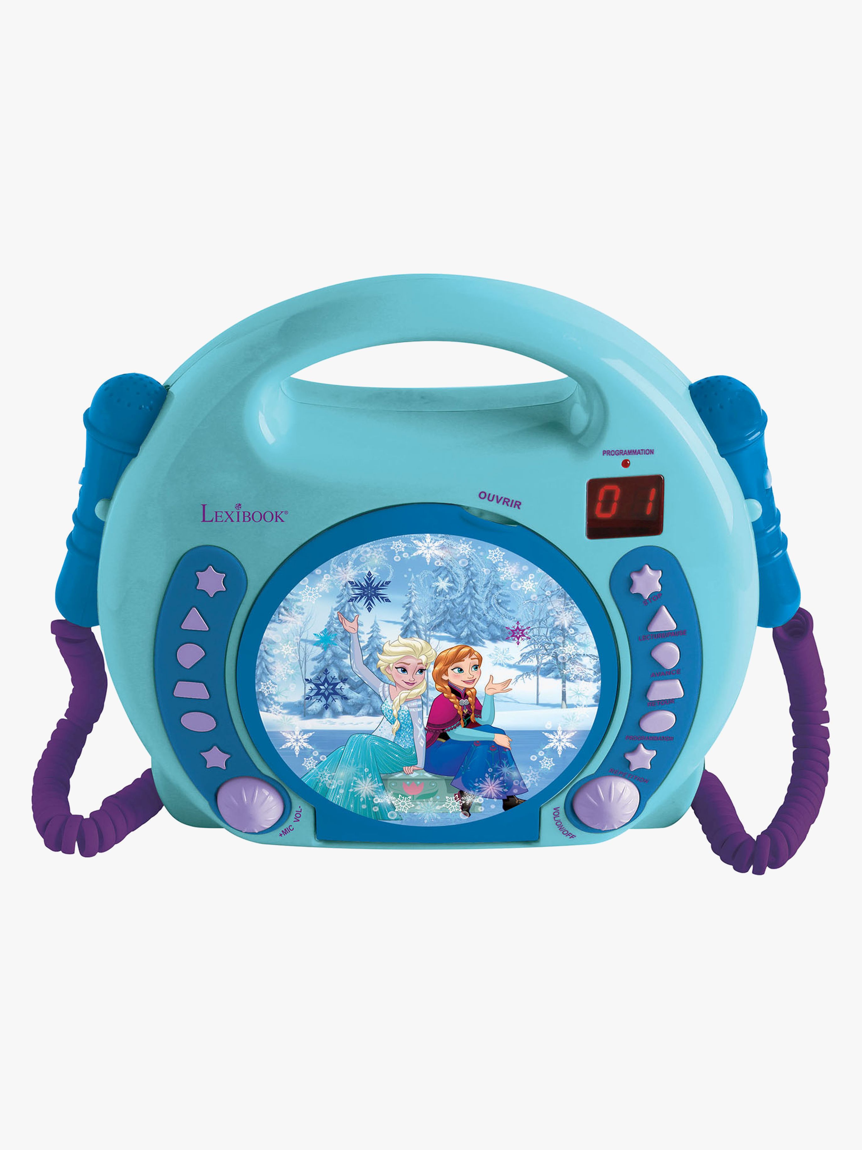 Disney Frozen CD-spelare Med Mikrofon