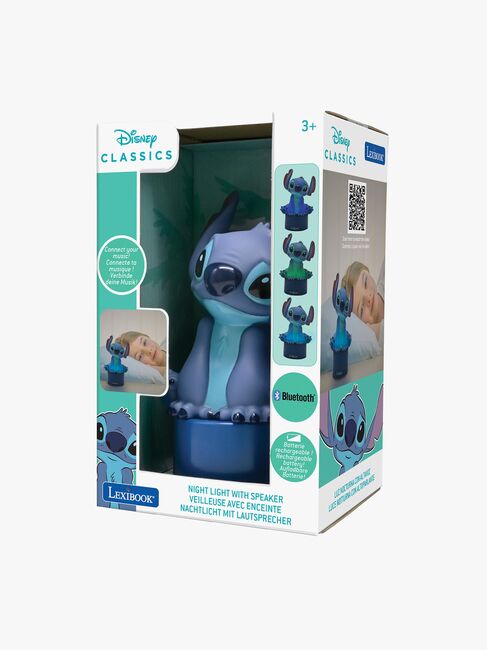 Disney Stitch Bluetooth-högtalare med Nattlampa