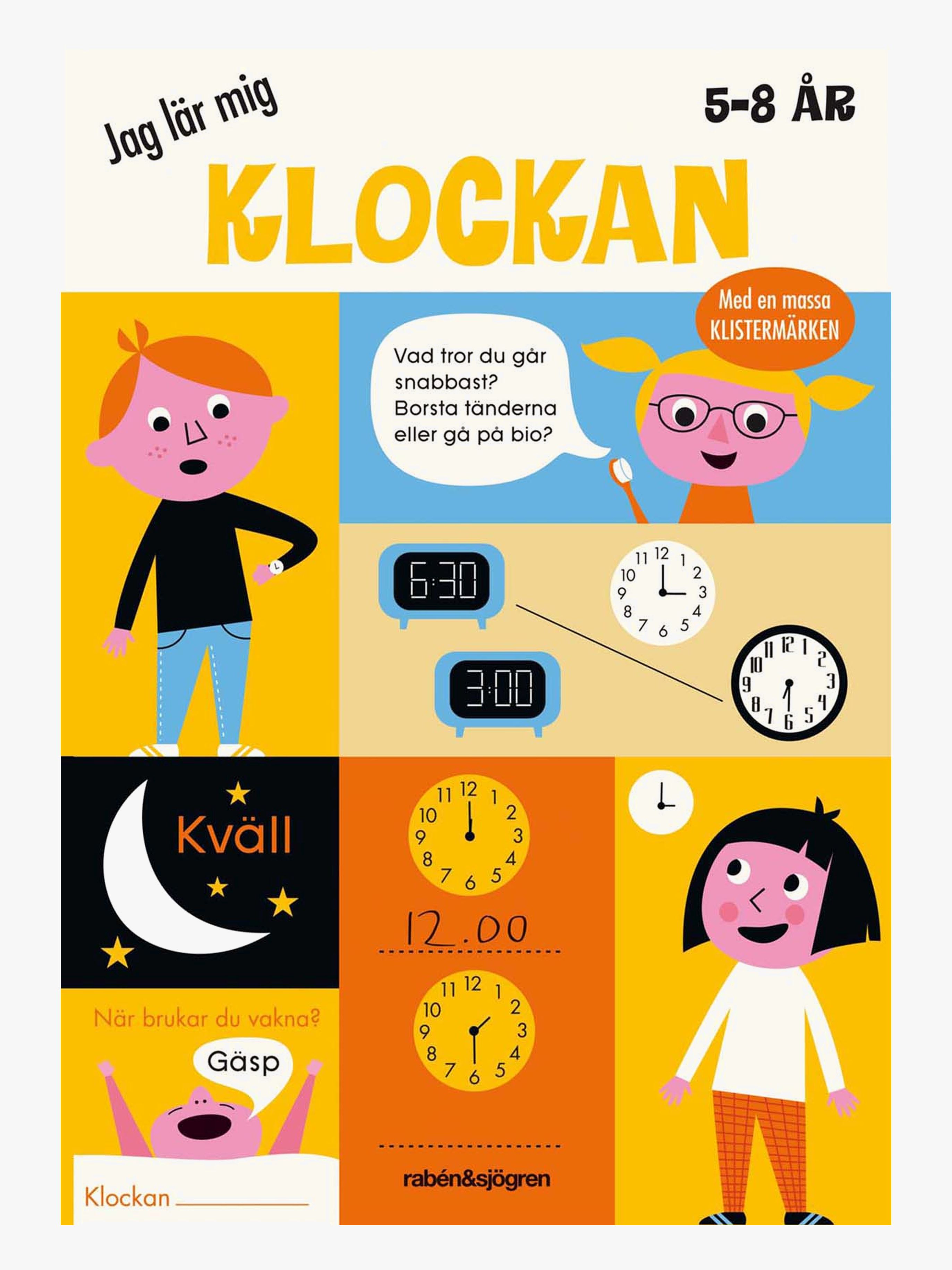 Rabén &  Sjögren Jag Lär Mig Klockan