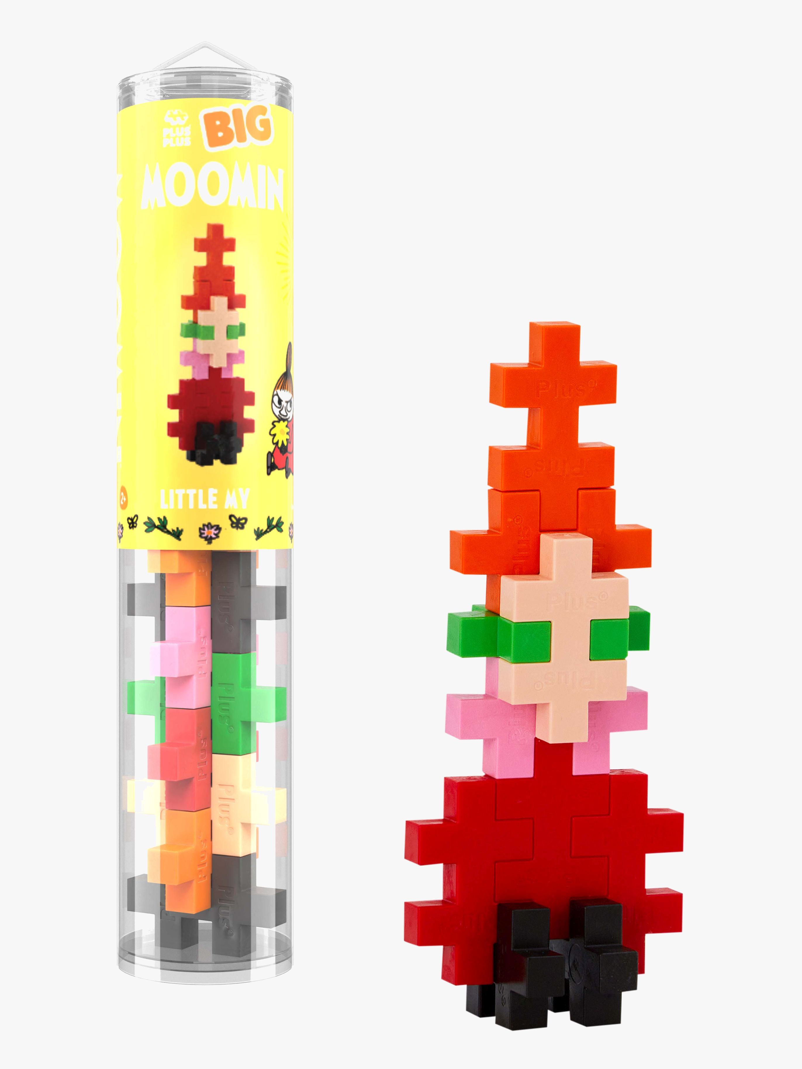 Plus Plus Big Mumin Tube Lilla My Byggset 15 Delar