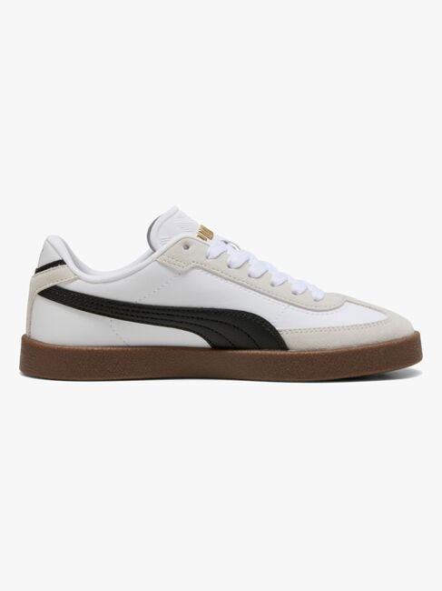 Puma Club II Era Jr Sneakers, White/Black
