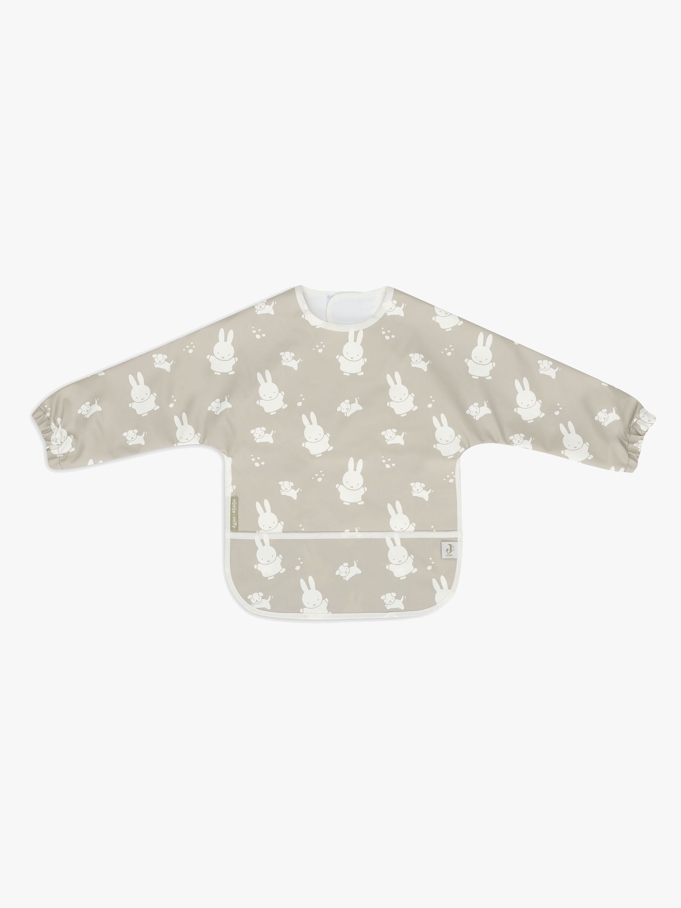 Jollein Miffy& Snuffy Långärmad Haklapp, Olive Green