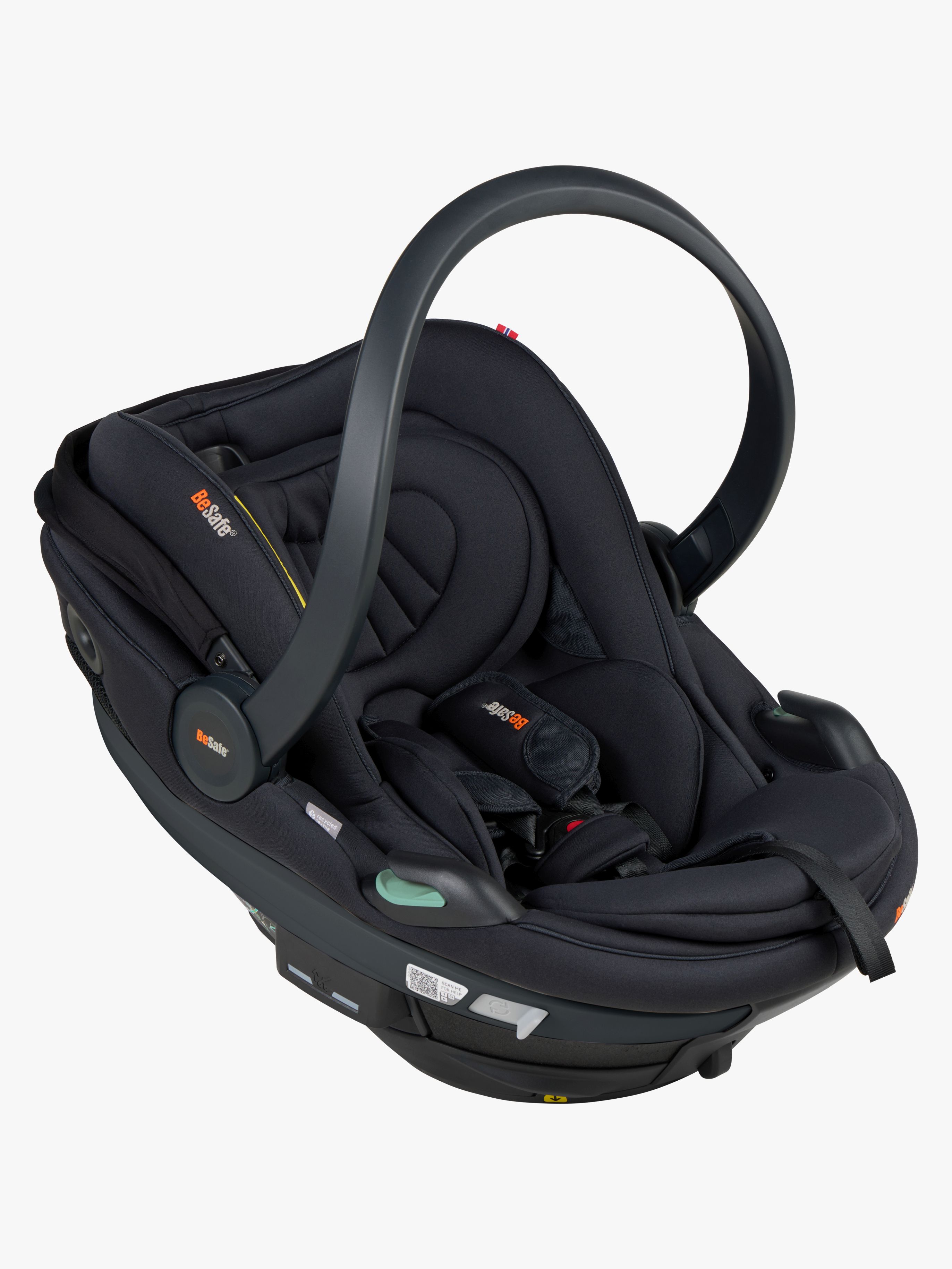 BeSafe Go Beyond 2 Babyskydd, Black Soft Breeze