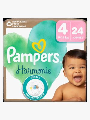 Pampers Harmonie Blöjor Stl 4 9-14kg 24-Pack