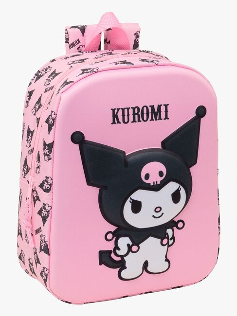 Hello Kitty Kuromi 3D Mini Ryggsäck 6L, Ljusrosa