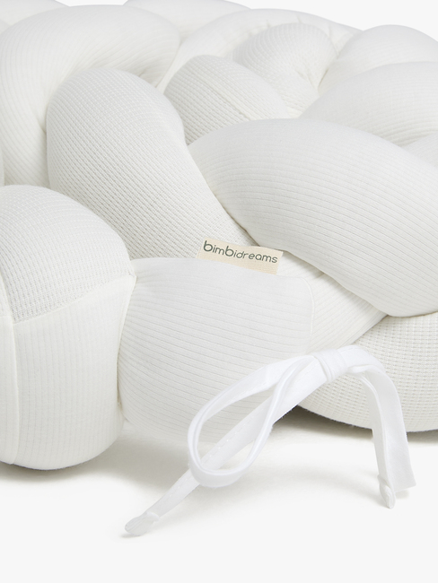 BimbiDreams  Flätat Spjälskydd, Vit