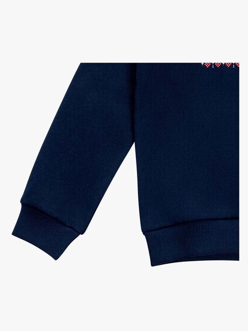 Moomin By Martinex Vinterhjärta Collegetröja, Dark Blue 72589855-DarkBlue-1616_4b.jpg