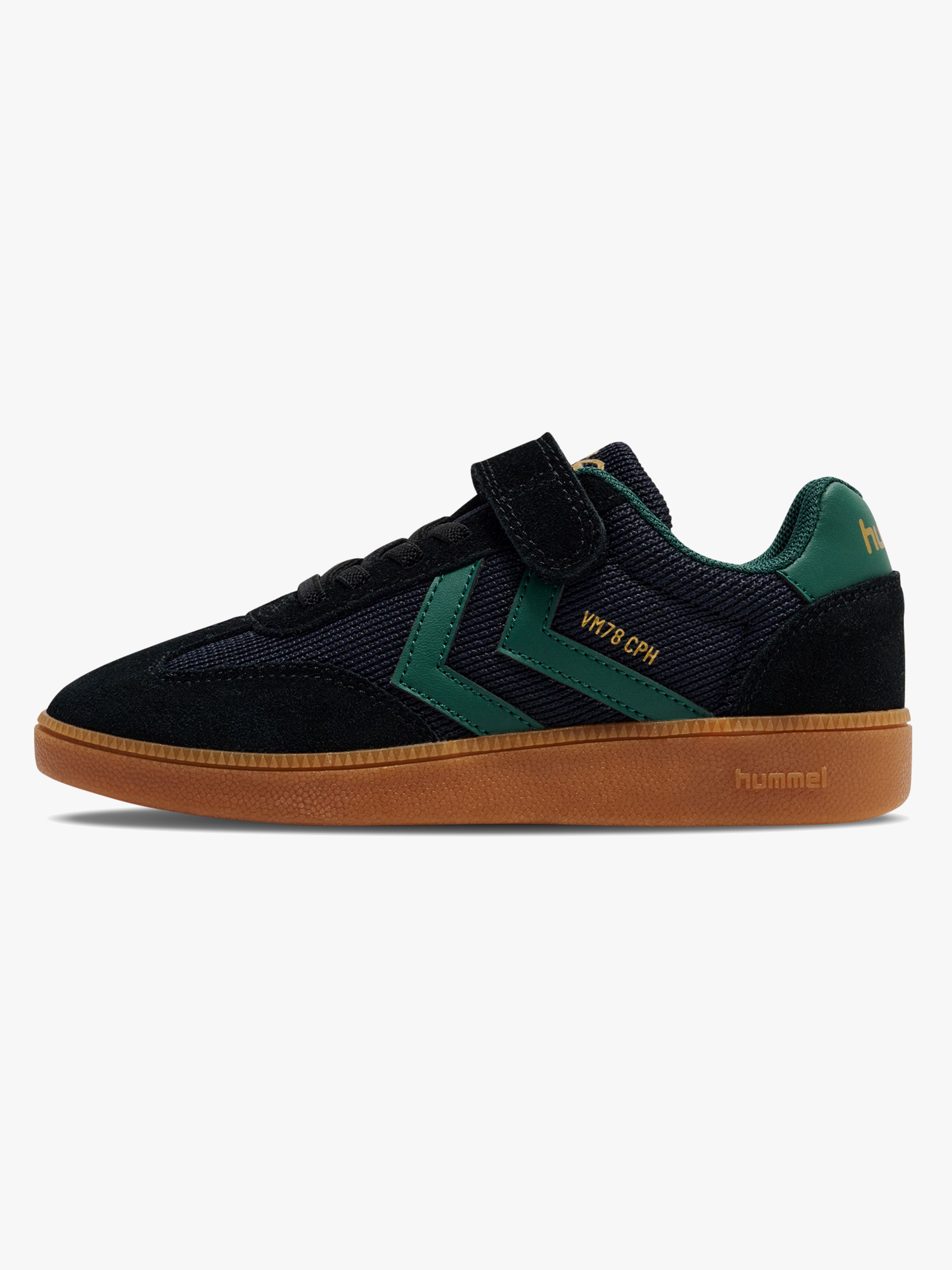 Hummel VM78 Cph Jr Sneakers, Black/Dark Green, 31