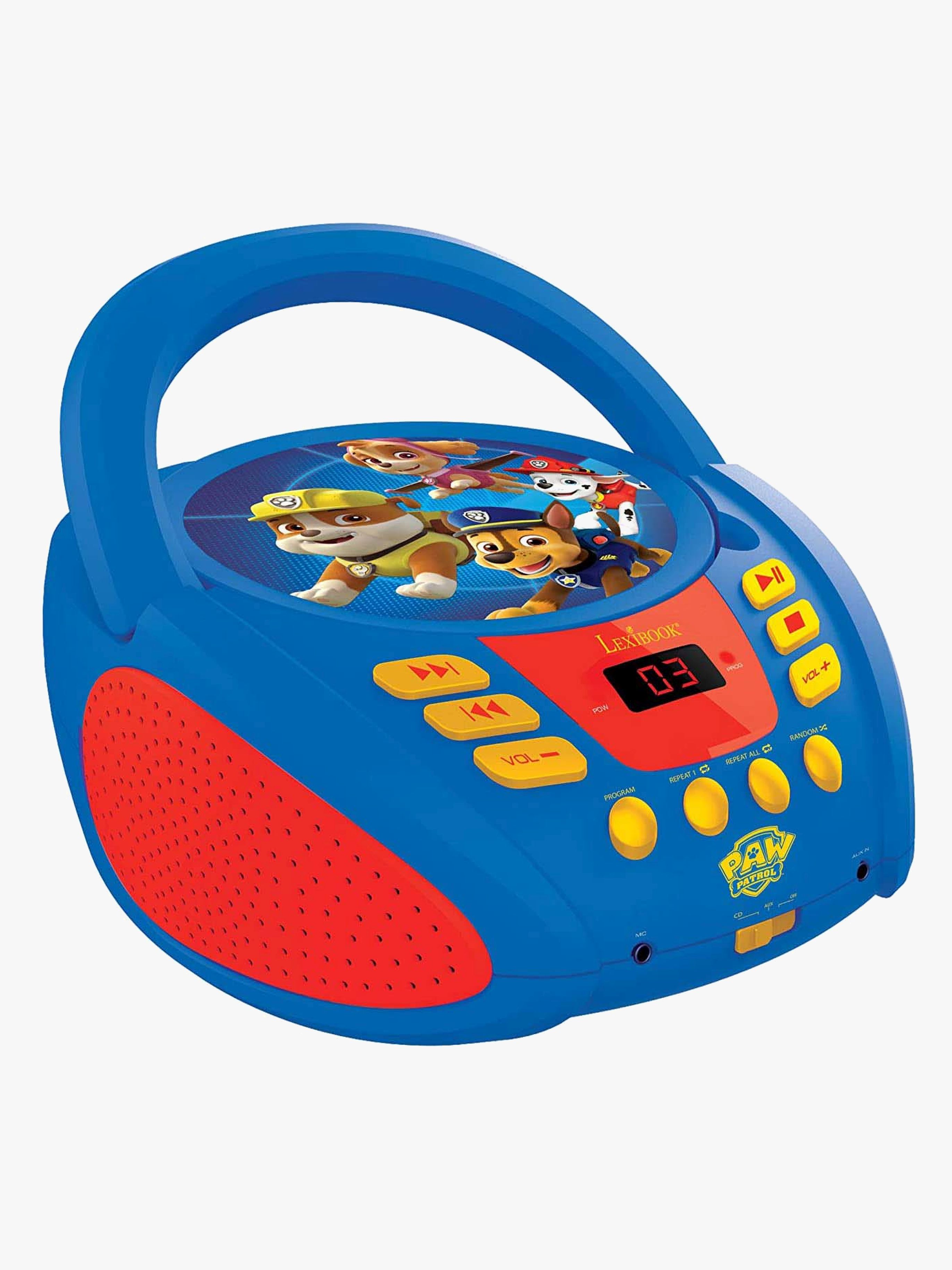 Paw Patrol Cd-Spelare, Blå/Röd