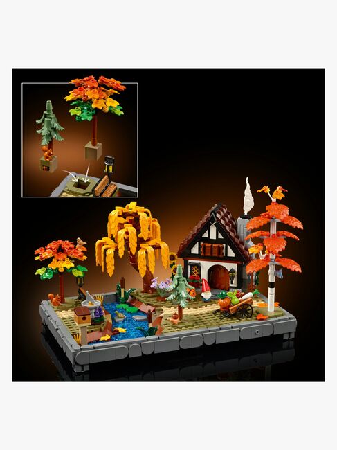 LEGO Icons 11372 Höstig stuga och trädgård