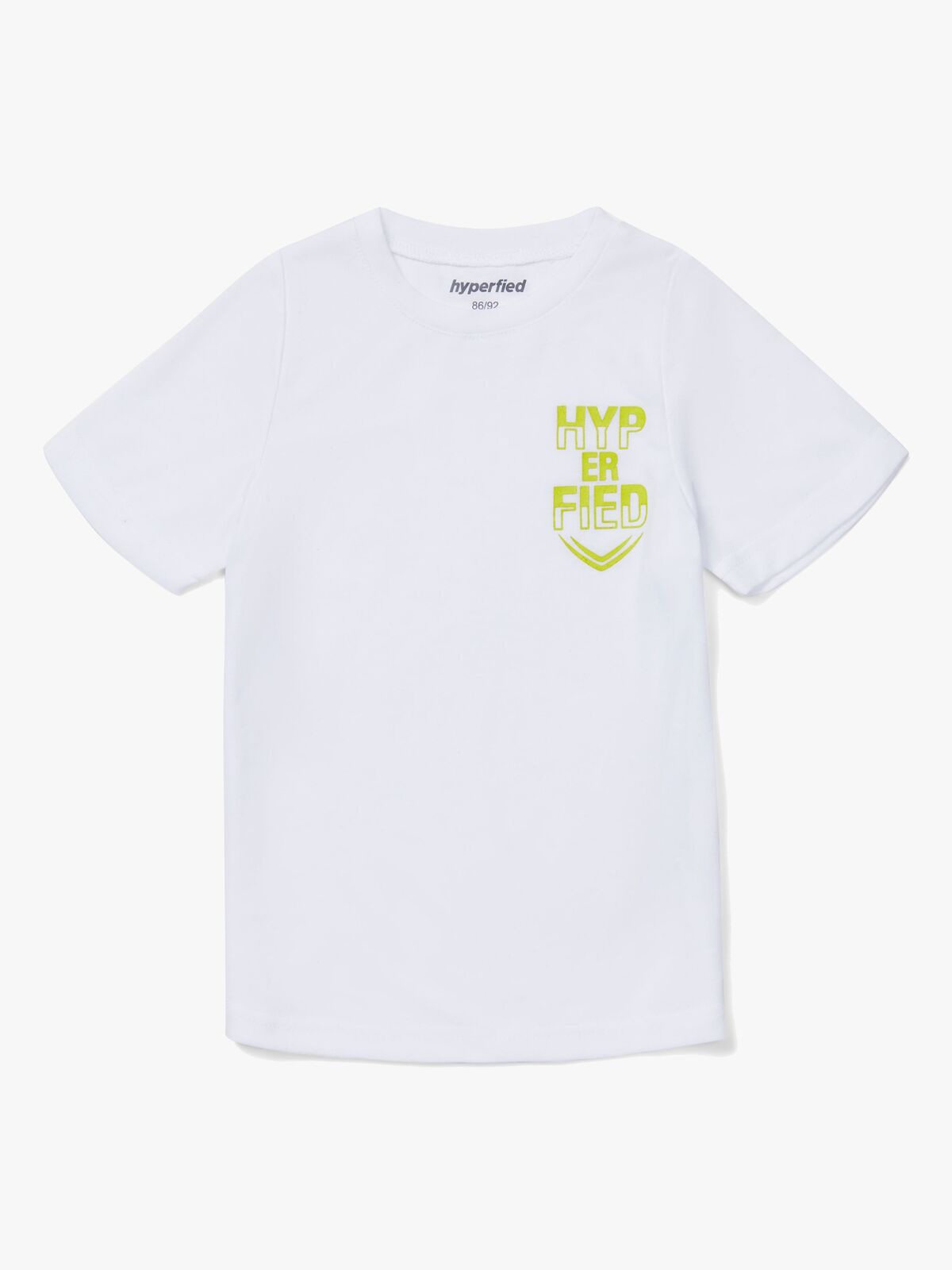 Hyperfied Neo Logo T-Shirt, Bright White