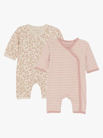 Fixoni Prematur Pyjamasar 2-Pack Stl 38, Rosa