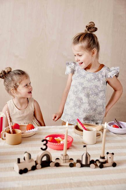 OYOY Mellow Bestick 3-pack, Lavender/Vanilla/Cherry Red