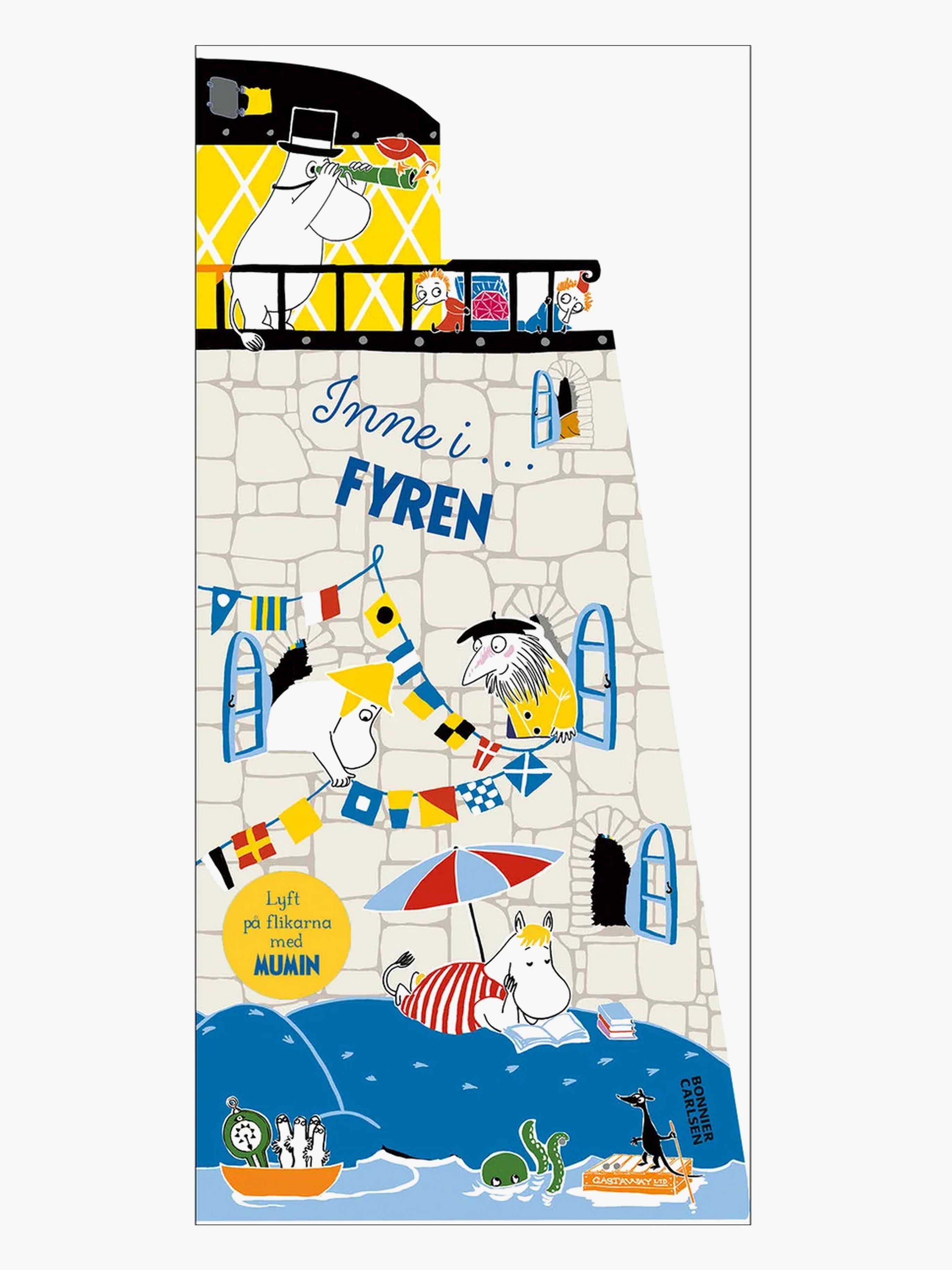 Mumintrollen Inne I Fyren Barnbok