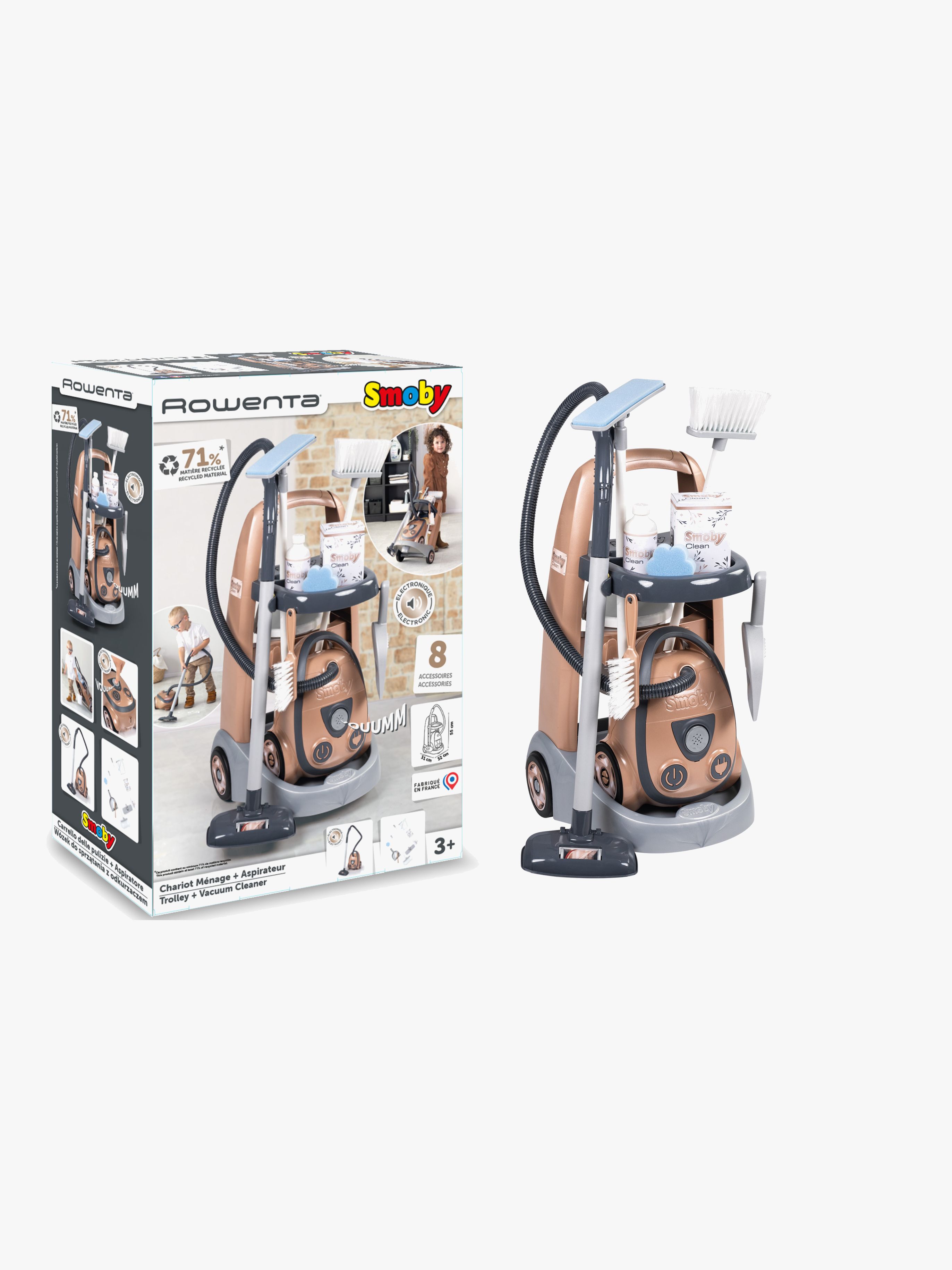 Tefal Rowenta Städvagn med Dammsugare