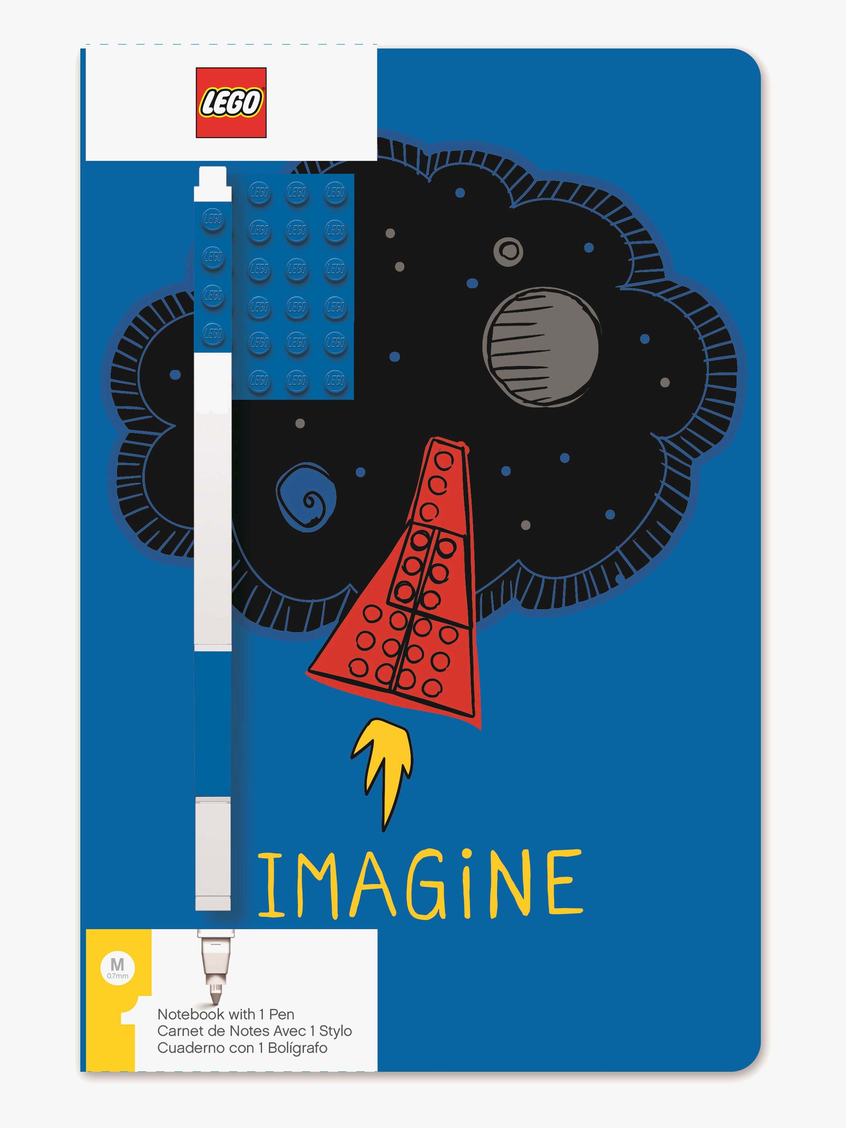 LEGO Imagine Anteckningsbok med Penna