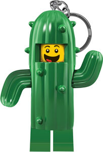 LEGO Iconic Cactus Boy Nyckelring med LED-lampa