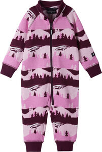 Reima Myytti Fleeceoverall, Cold Pink