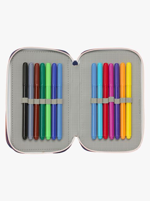 FC Barcelona  Fyllt Trippelpennfodral 37 Delar, 2ª Equipment