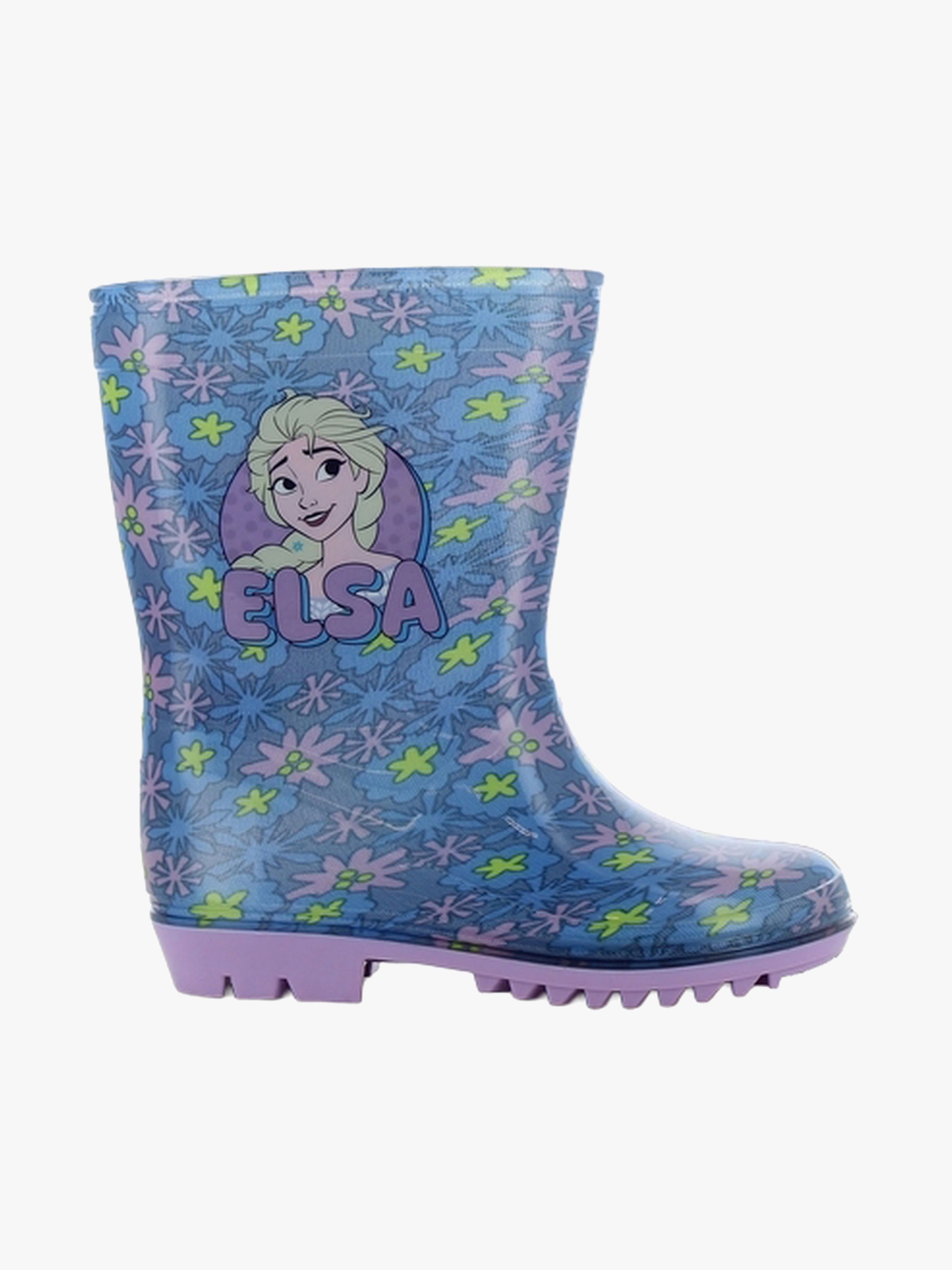 Disney Frozen Gummistövlar, Blue/Lilac, 29