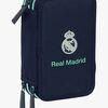 Real Madrid  Fyllt Trippelpennfodral 37 Delar, 2ª Equipment 25/26