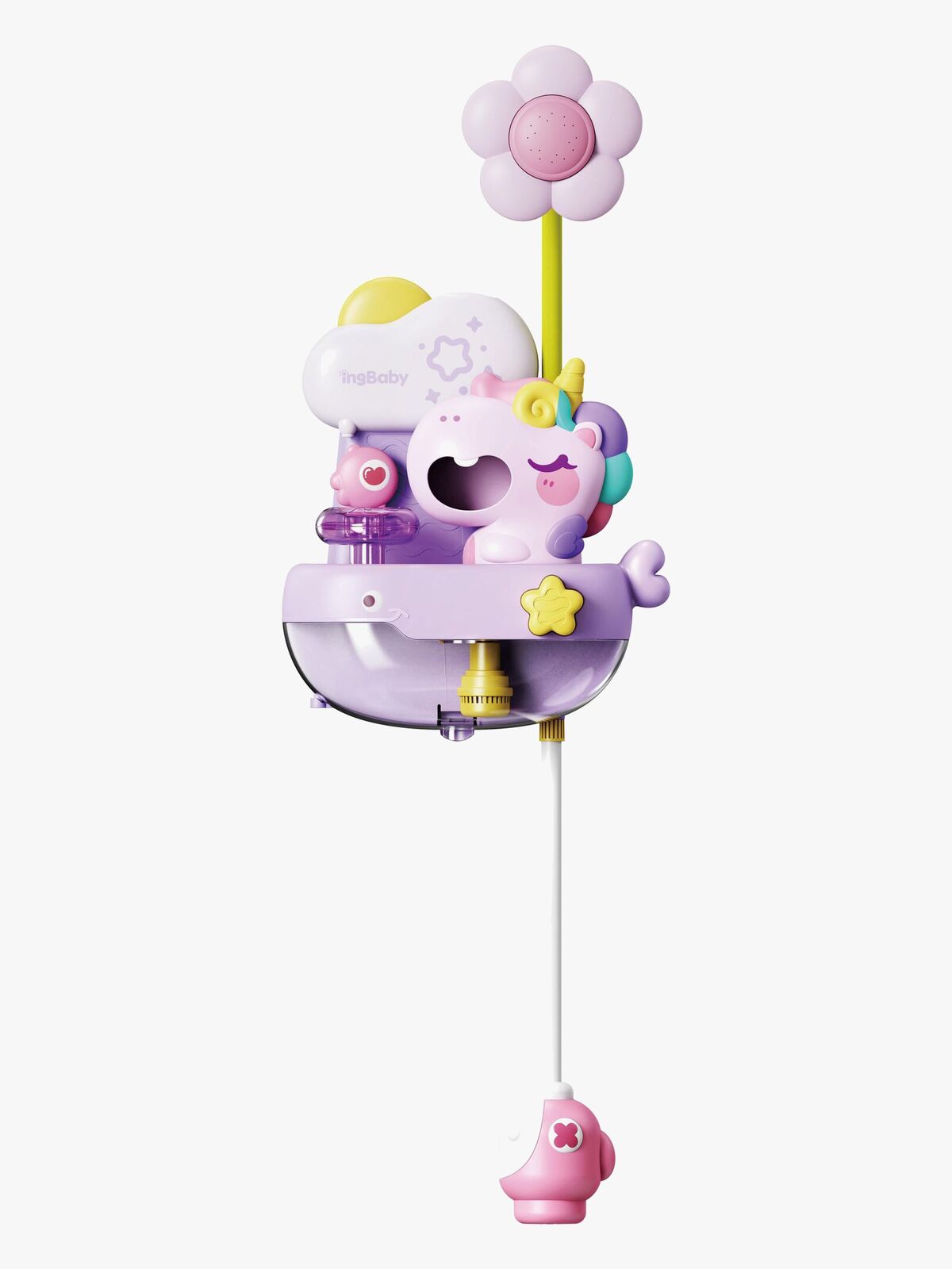 CarloBaby Badleksak Unicorn med Bubblor