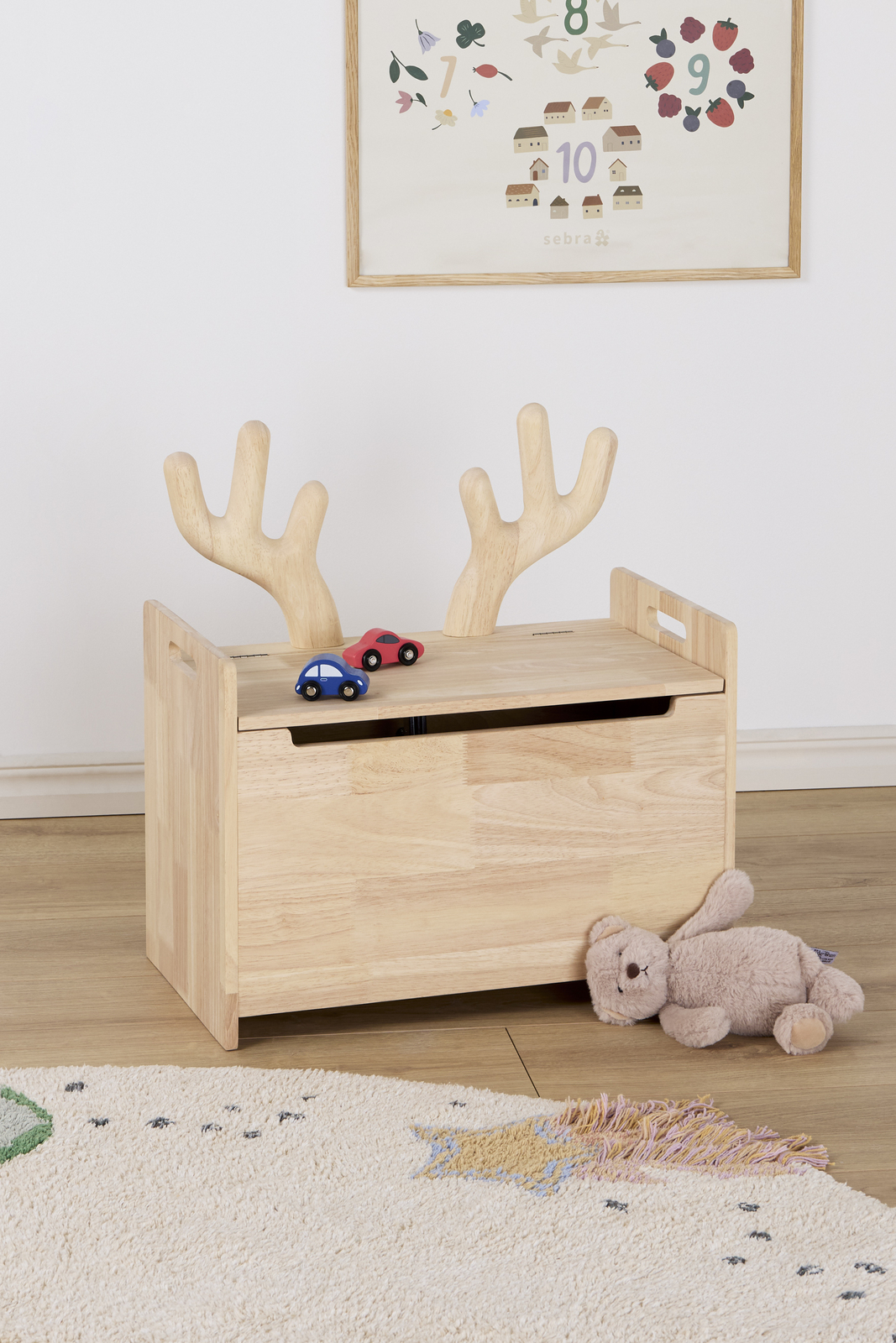 Minitude Nordic LEO Förvaringsbänk, Natur