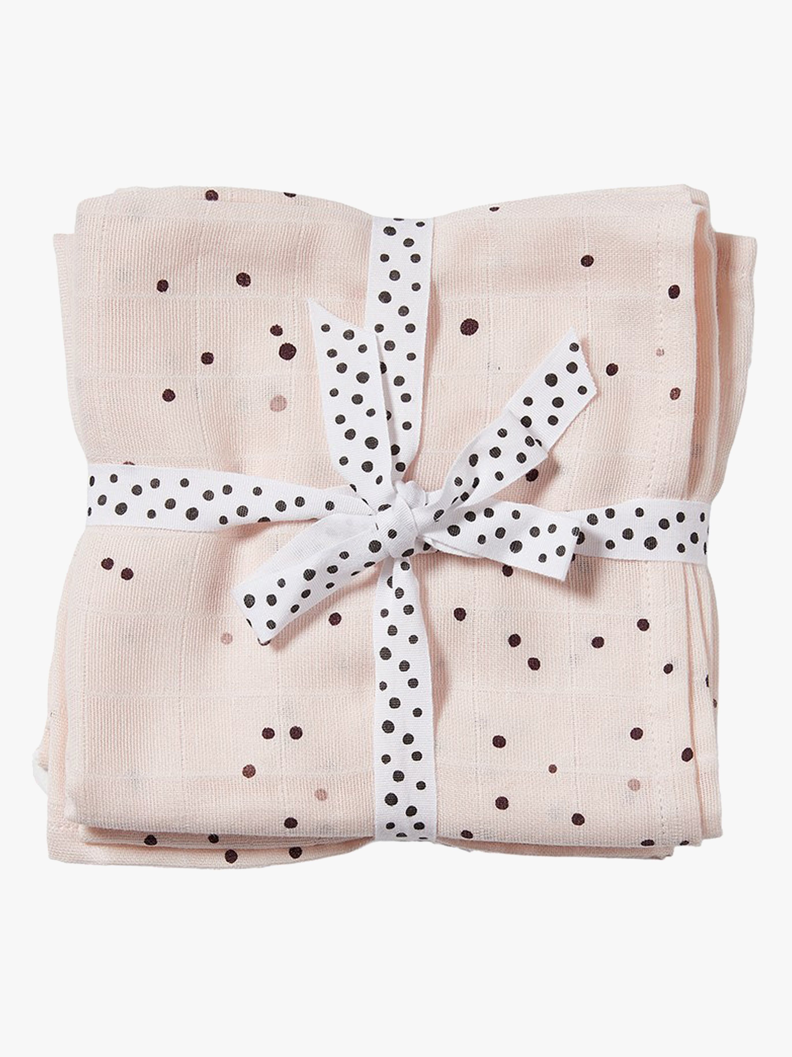 Done By Deer Filt Dreamy Dots 120x120 2-pack, Powder