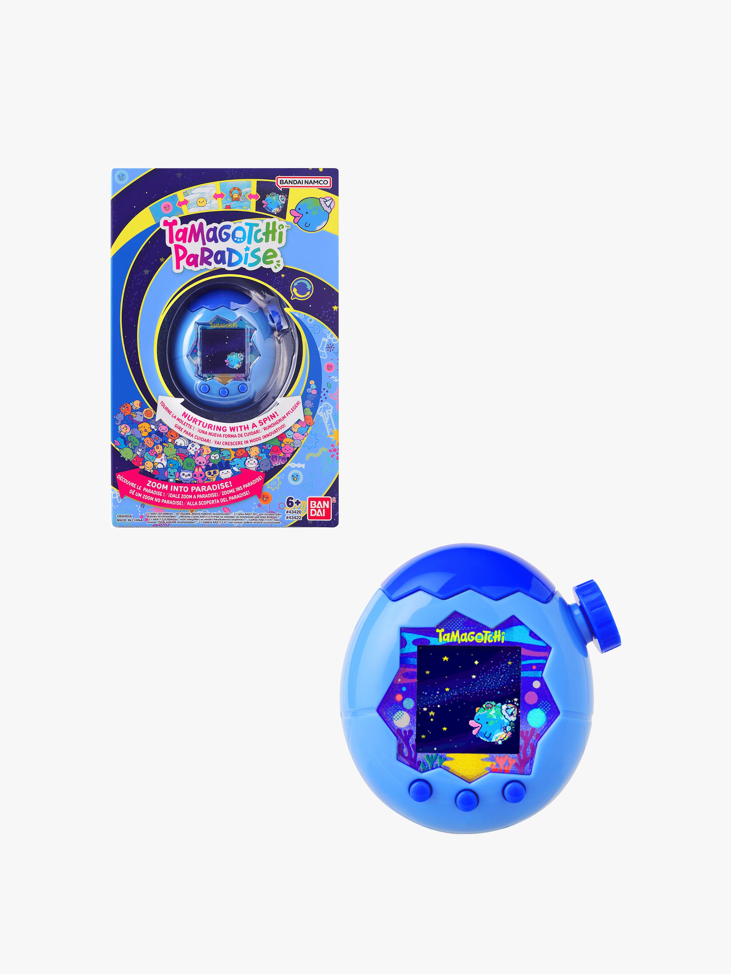 Tamagotchi Paradise Blue Water Spelkonsol