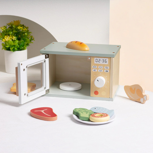 Tooky Toy Mikrovågsugn inkl. Mat