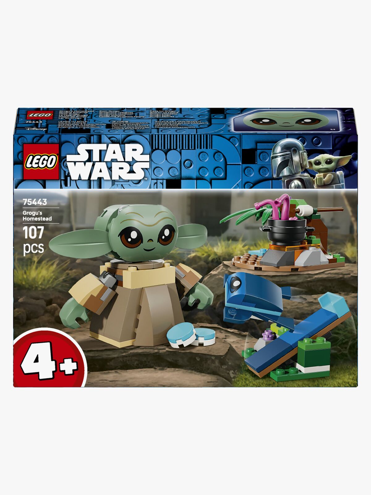 LEGO Star Wars 75443 Grogu's Homestead