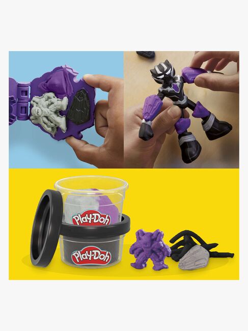 Play-Doh Black Panther Cutting Claws Lekset