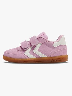 Hummel Victory Suede II Infant Sneakers, Roseate Spoonbill