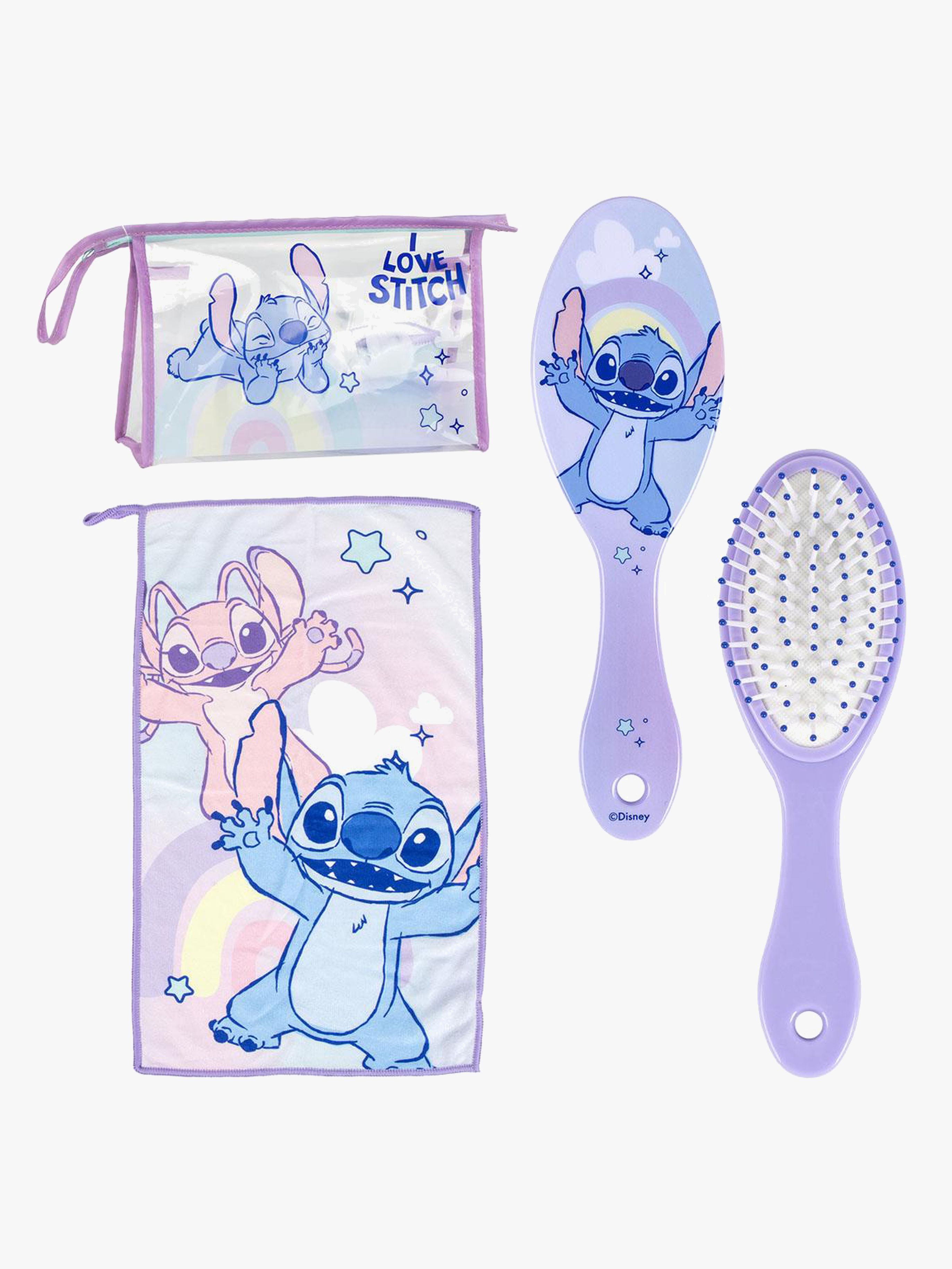 Disney Lilo &  Stitch Necessär Borste &  Handduk