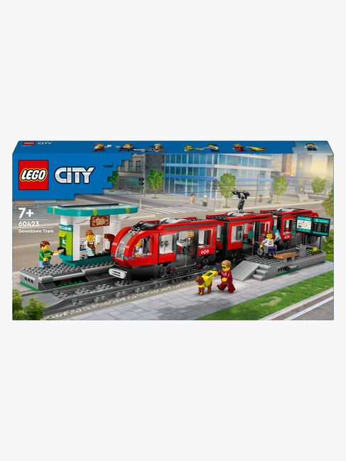 LEGO City 60423 Spårvagn och station