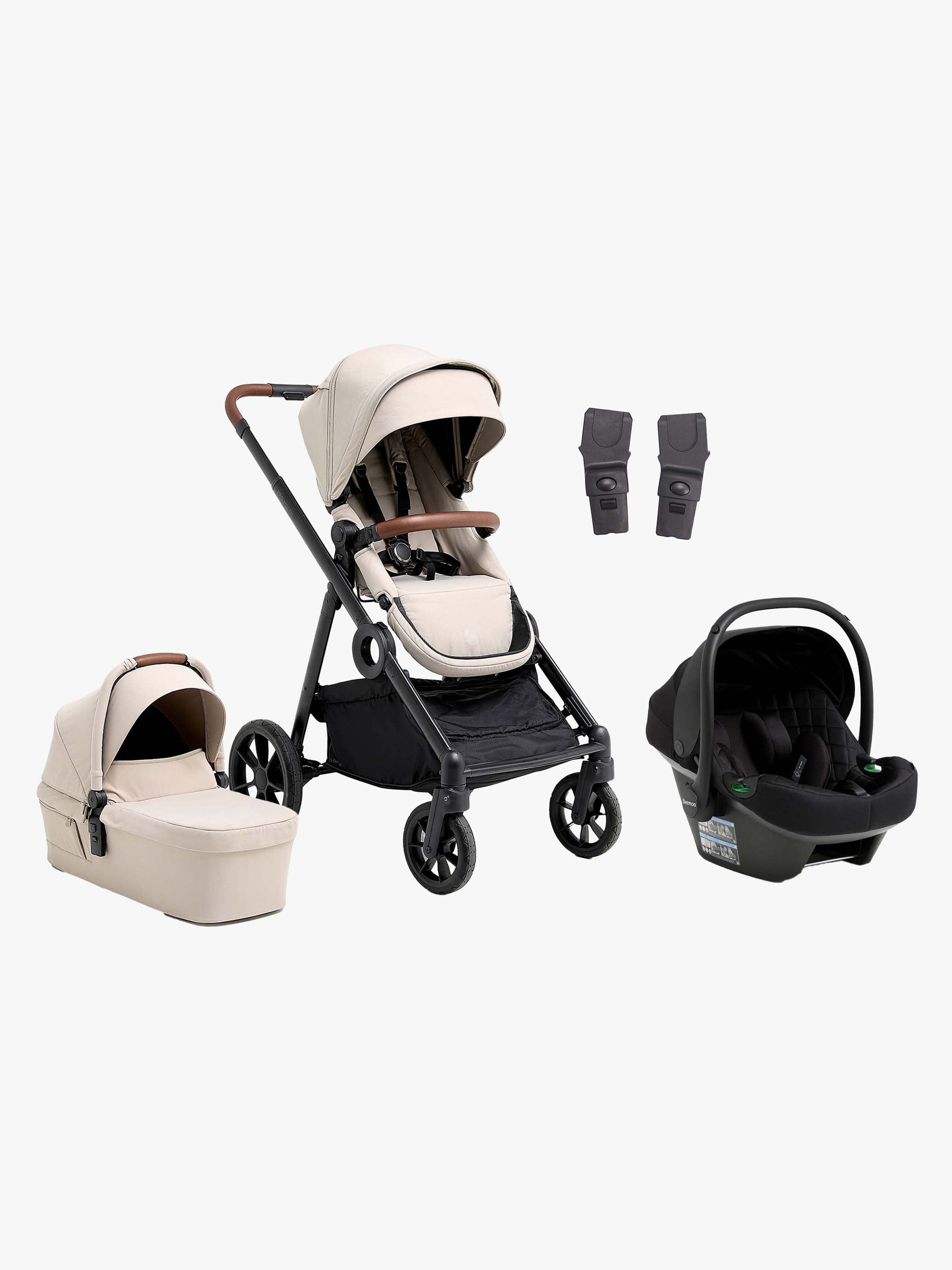 Beemoo Pro Multi 2 Duovagn – vändbar sits & i-Size babyskydd
