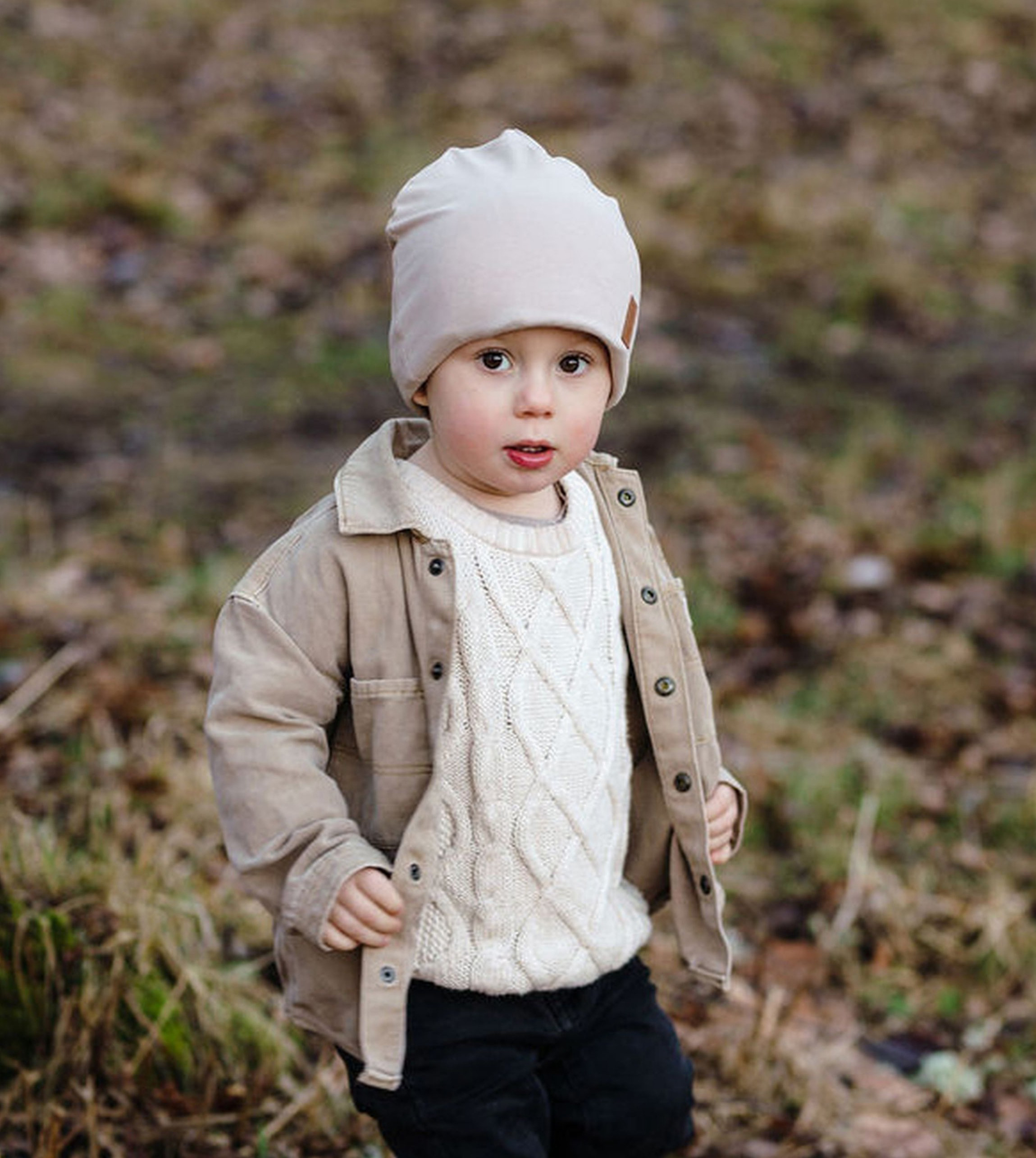 OICAN Wear Mössa med Huvudskydd Beige XS