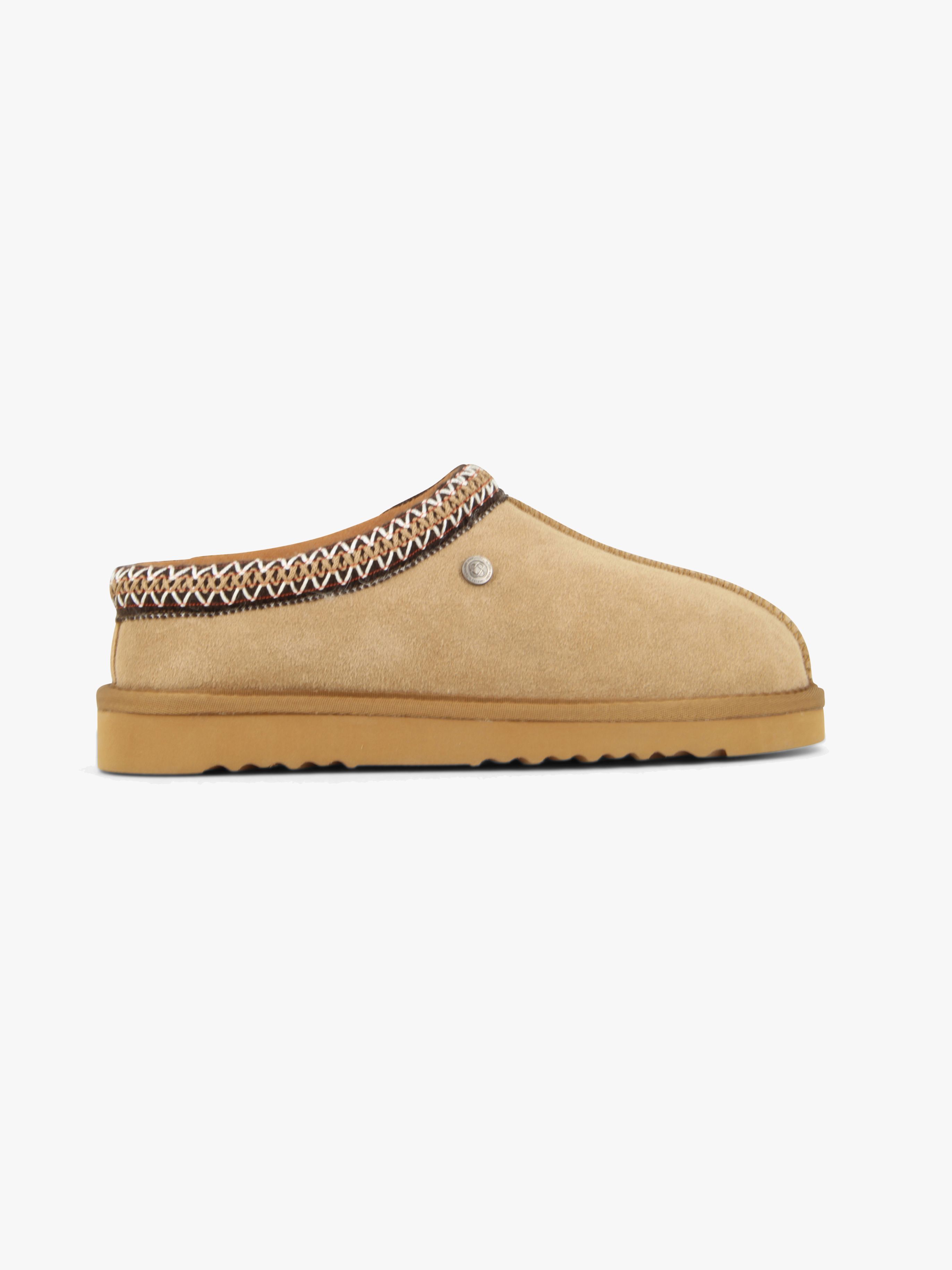 Mjúka Yrsa  Varmfodrade Slip-in Tofflor, Chestnut, 28