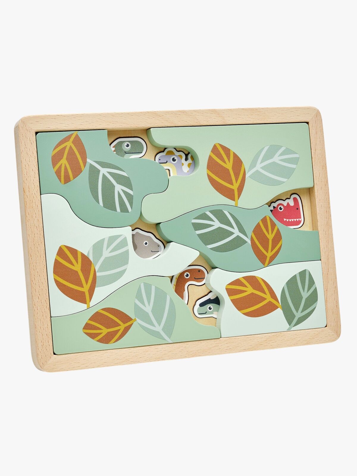 Moover Toys Dolda Dinosaurier Pussel 6 Bitar