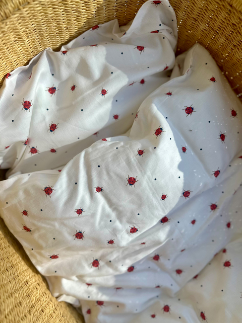 Vanilla Copenhagen Bäddset Baby 70x80, Lady Lovebug