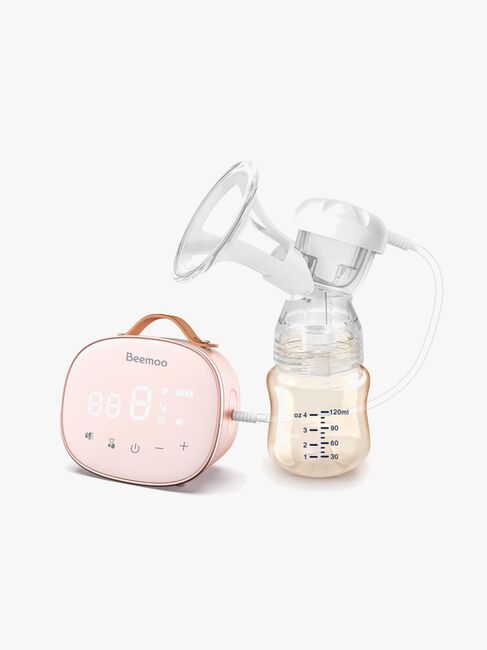 Beemoo CARE Single Elektrisk Bröstpump Amningspaket, Ashes of Roses