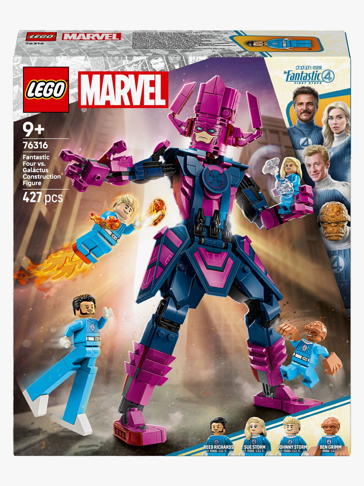 LEGO Super Heroes 76316 Fantastic Four mot Galactus – byggfigur
