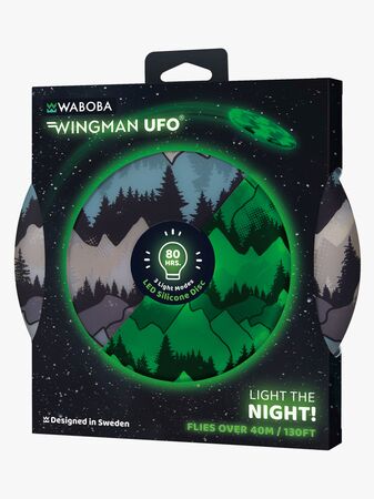Waboba Wingman UFO Frisbee med LED-ljus Blandad