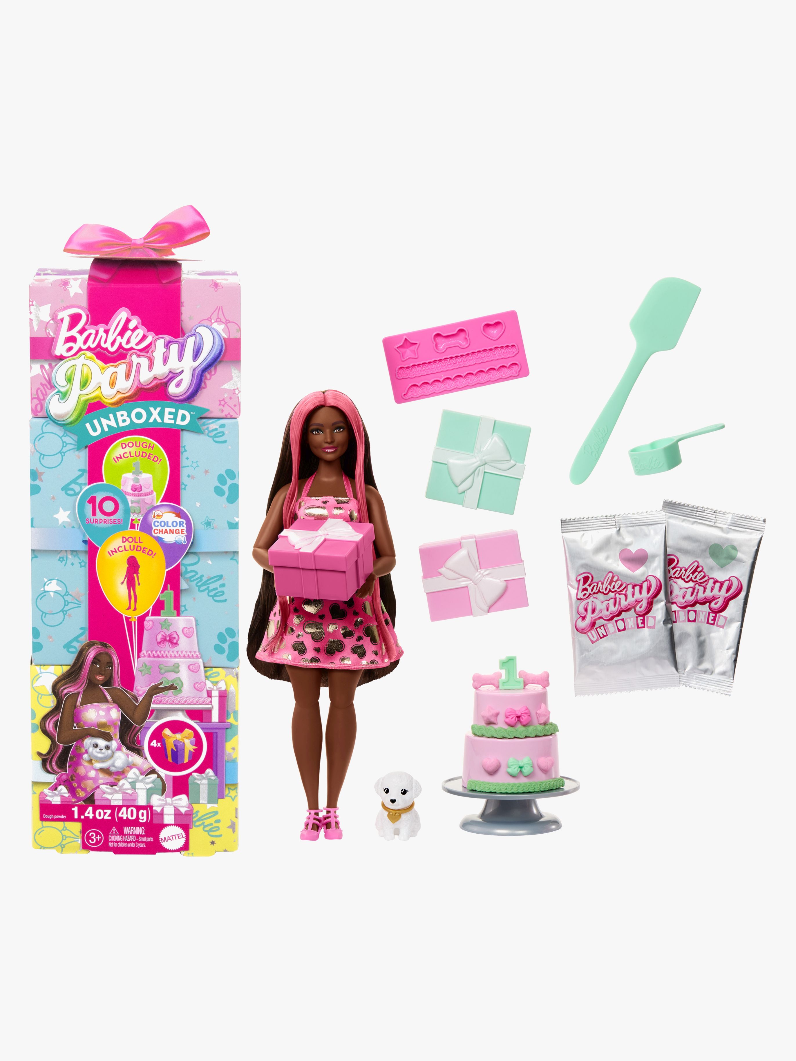 Barbie Party Unboxed Docka 2