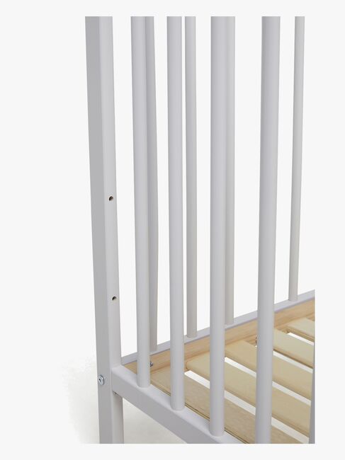 JLY HEAVEN Spjälsäng SIGNE 60x120, Ljusgrå