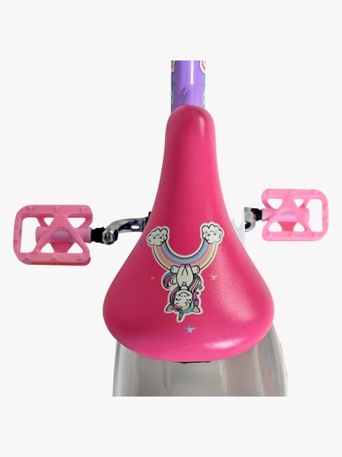 Volare Unicorn Cykel 12 Tum, Lila